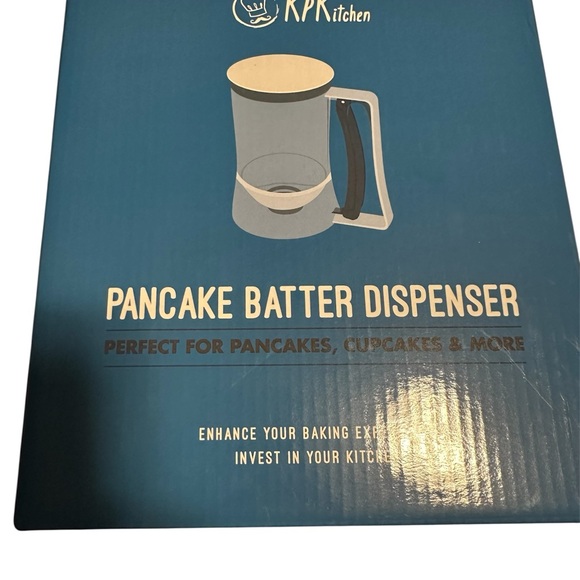 Pancake Batter Dispenser Cupcake Easy Portion Handheld Kitchen Gadget KPKitchen - Picture 1 of 8